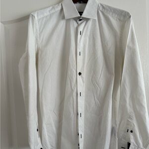 Jared Lang Men's White Dress Shirt